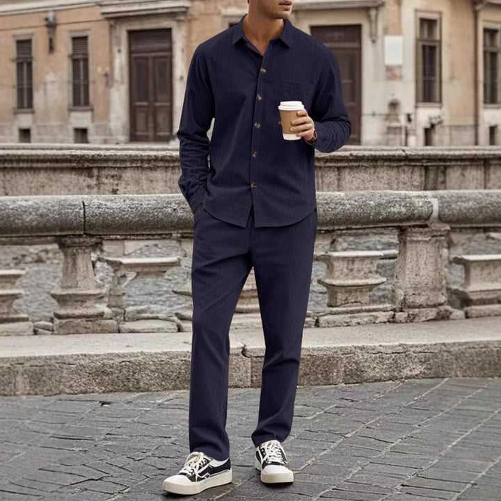 Herren elegante und bequeme Freizeitanzug Drune