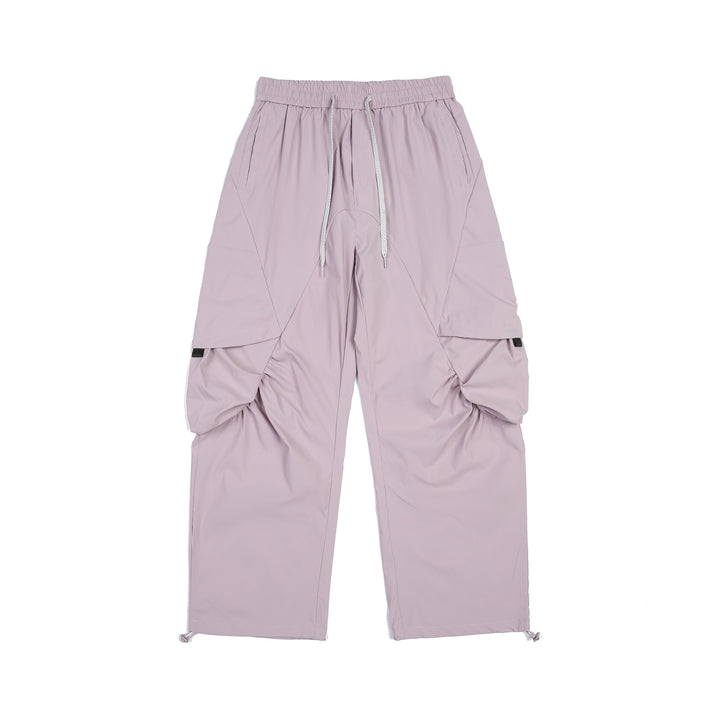 Herren Funktionale Cargo‑Hose im Tech‑Nylon mit elastischem Bund und Kordelzug Drune