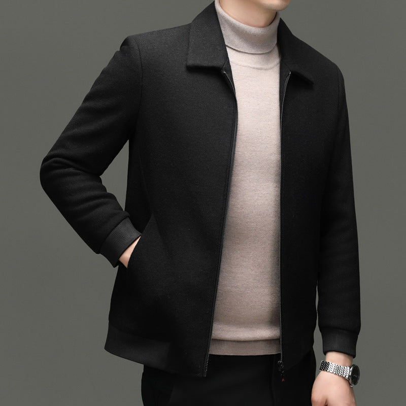 Herren Casual Steppjacke mit modernem Stehkragen und praktischem Innenfutter Drune