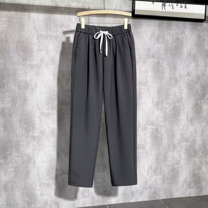 Damen Bequeme Jogginghose mit verstellbarem Bund Drune