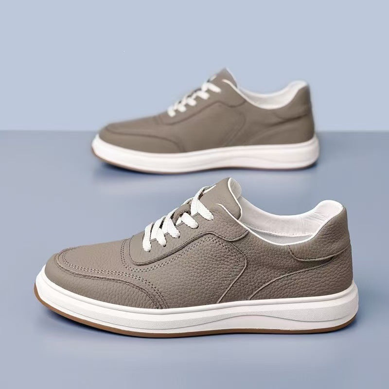 Herren Elegante und bequeme Leder Sneakers Drune