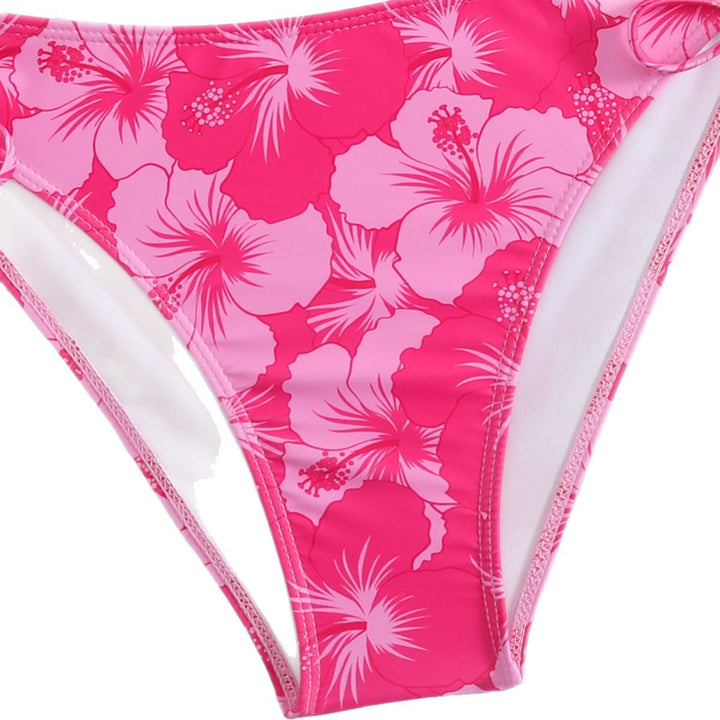 Damen Triangel-Bikini mit verspieltem Blumenprint Drune
