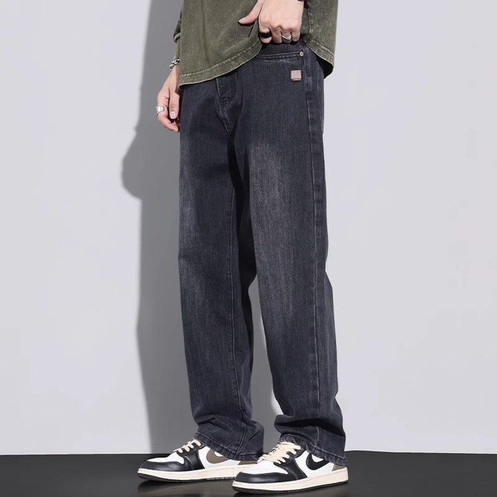 Herren Bequeme Weitgeschnittene Jeans Drune