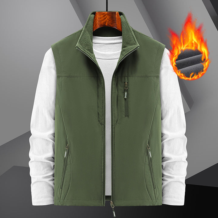 Herren Wärmeisolierte Fleece-Weste Drune