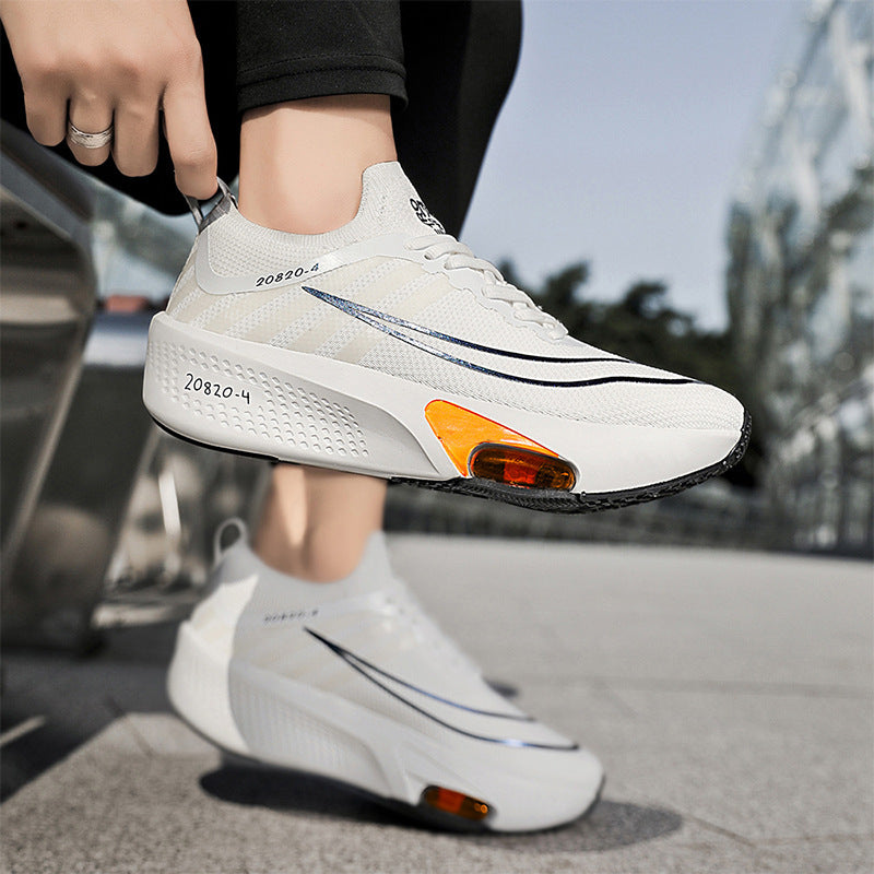 Unisex Profi-Tempo-Laufschuh mit sichtbarer Fersen-Airunit und atmungsaktivem Monofilament-Obermaterial Drune
