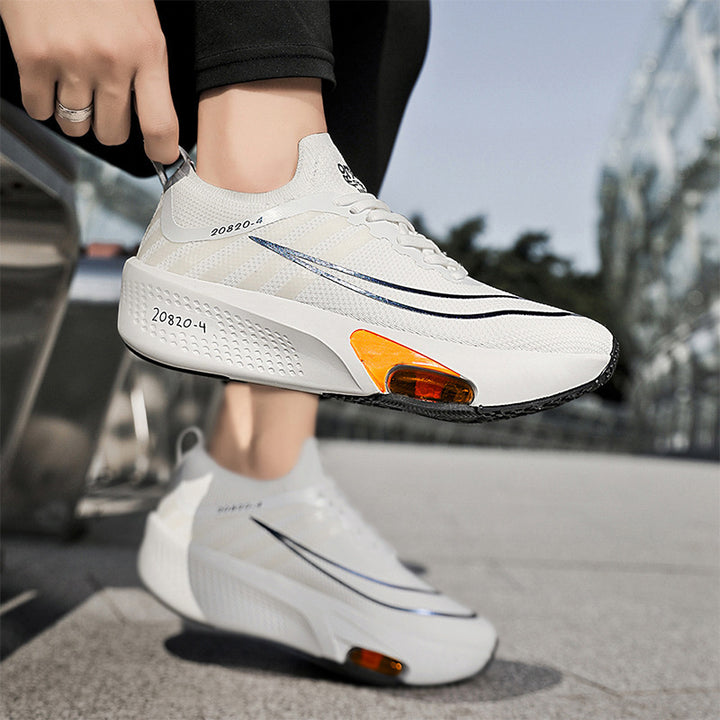 Unisex Profi-Tempo-Laufschuh mit sichtbarer Fersen-Airunit und atmungsaktivem Monofilament-Obermaterial Drune