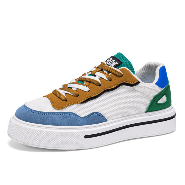 Damen Sportliche Plateau-Sneakers mit atmungsaktivem Obermaterial Drune