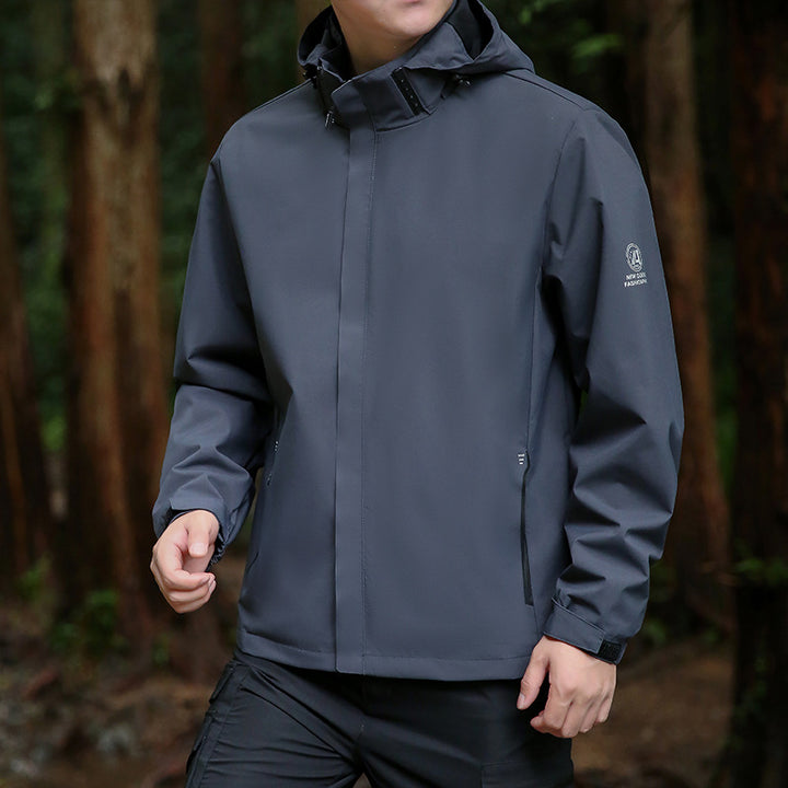 Herren wetterfeste Outdoor Jacke Drune