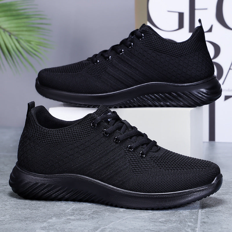 Damen Sportliche Sneakers mit atmungsaktivem Obermaterial und flexibler Laufsohle Drune