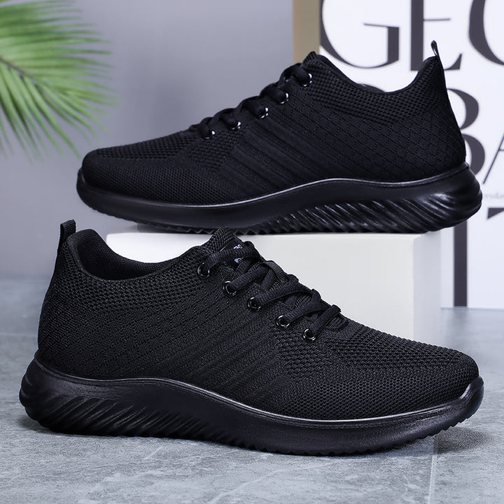 Damen Sportliche Sneakers mit atmungsaktivem Obermaterial und flexibler Laufsohle Drune