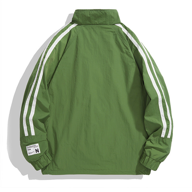 Damen Sportjacke mit hohem Kragen Drune