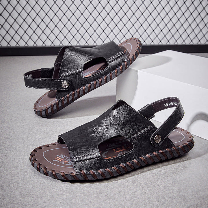 Herren Komfortable Freizeitsandalen mit verstellbarem Riemen Drune