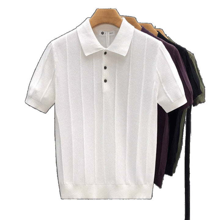 Herren Elegantes Poloshirt Drune