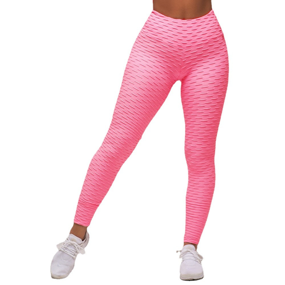 Damen Sportliche Leggings mit strukturierter Oberfläche Drune