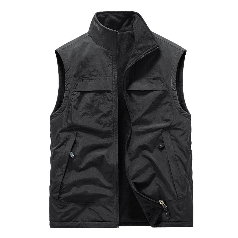 Herren Multifunktionale Fleece Weste Drune