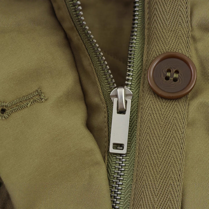 Damen lässige Utility-Jacke mit praktischem Kordelzug und großen Taschen Drune