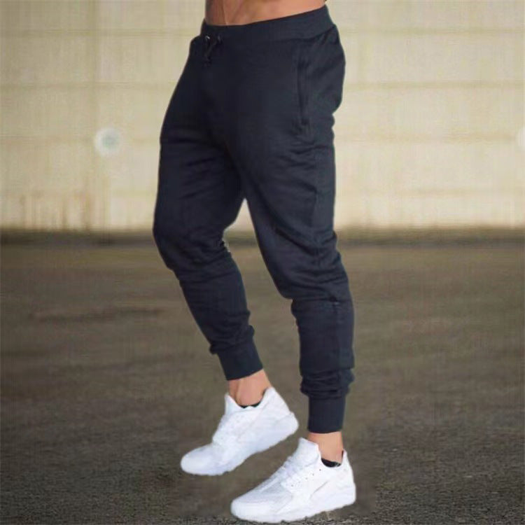 Herren bequeme Jogginghose mit modernem Schnitt und elastischem Bund Drune