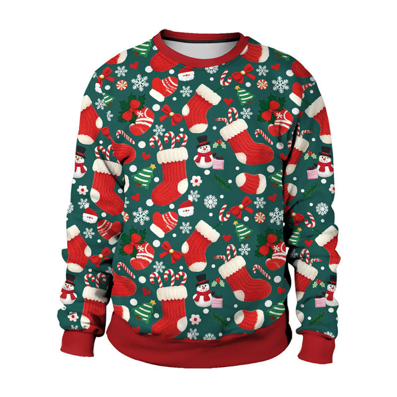 Damen Lustiger Weihnachts-Sweatshirt Drune