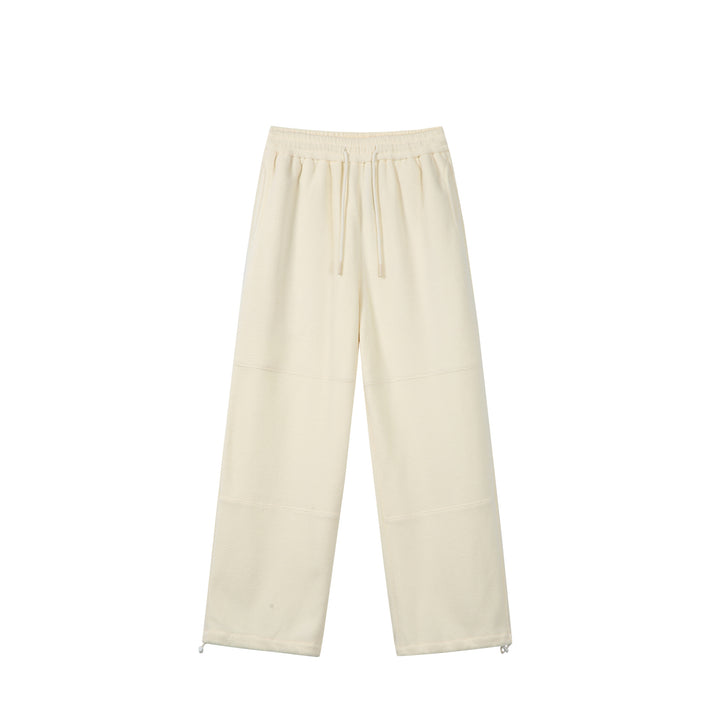 Damen Weite Fleece-Jogginghose mit Tunnelzugbund, Eingrifftaschen und verstellbarem Saum Drune