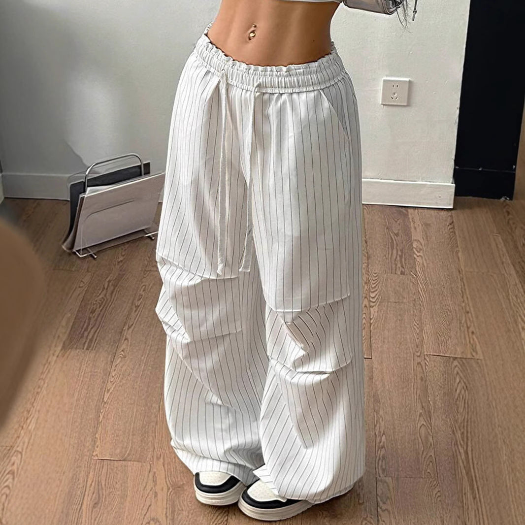 Damen Relaxed Fit Sporthose mit seitlichen Taschen Drune