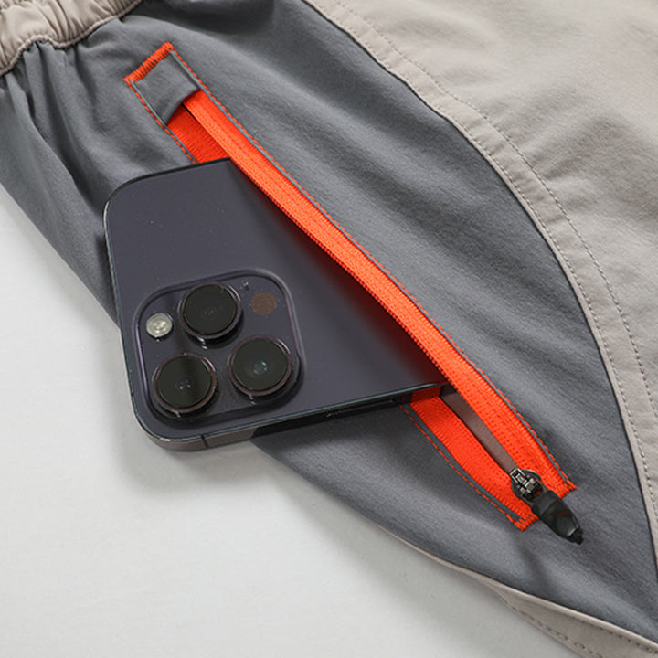 Herren nan elastische vierwege-stretch-Trekkinghose mit Knieverstärkung, Komfortbund und wasserabweisender Beschichtung Drune