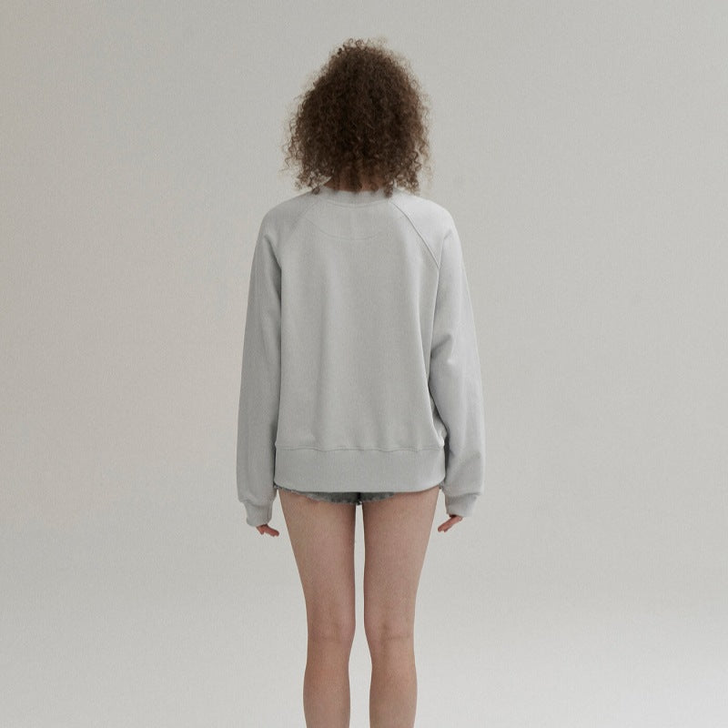Damen lässiger Oversized-Pullover Drune