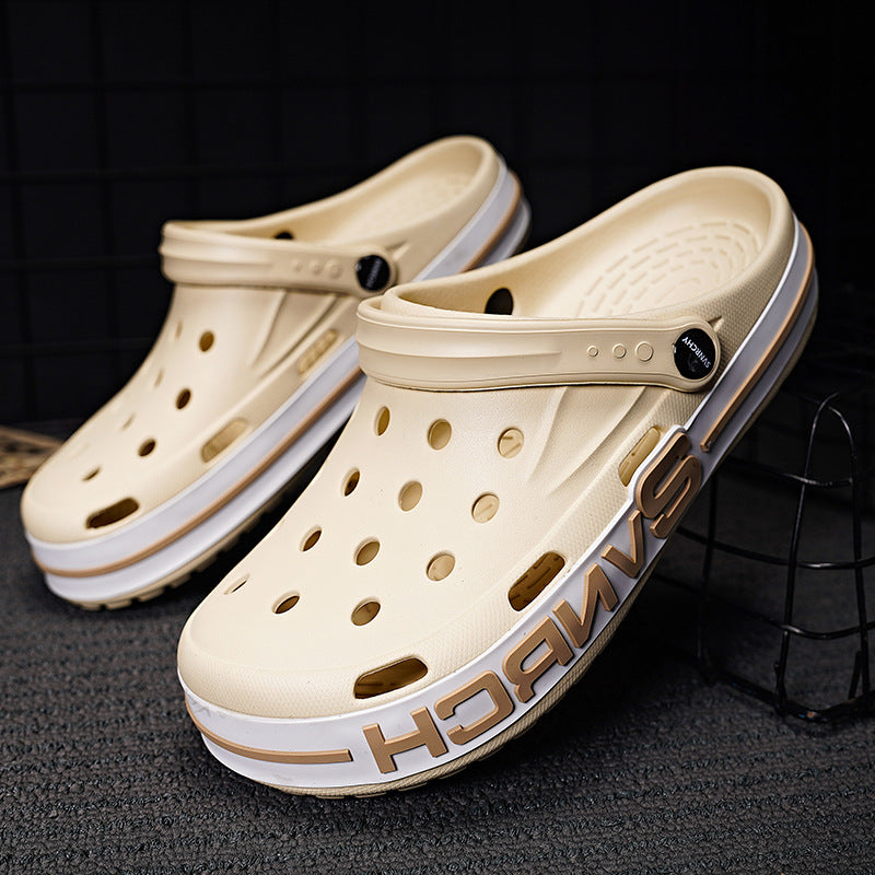 Herren Atmungsaktive Outdoor Clogs Drune