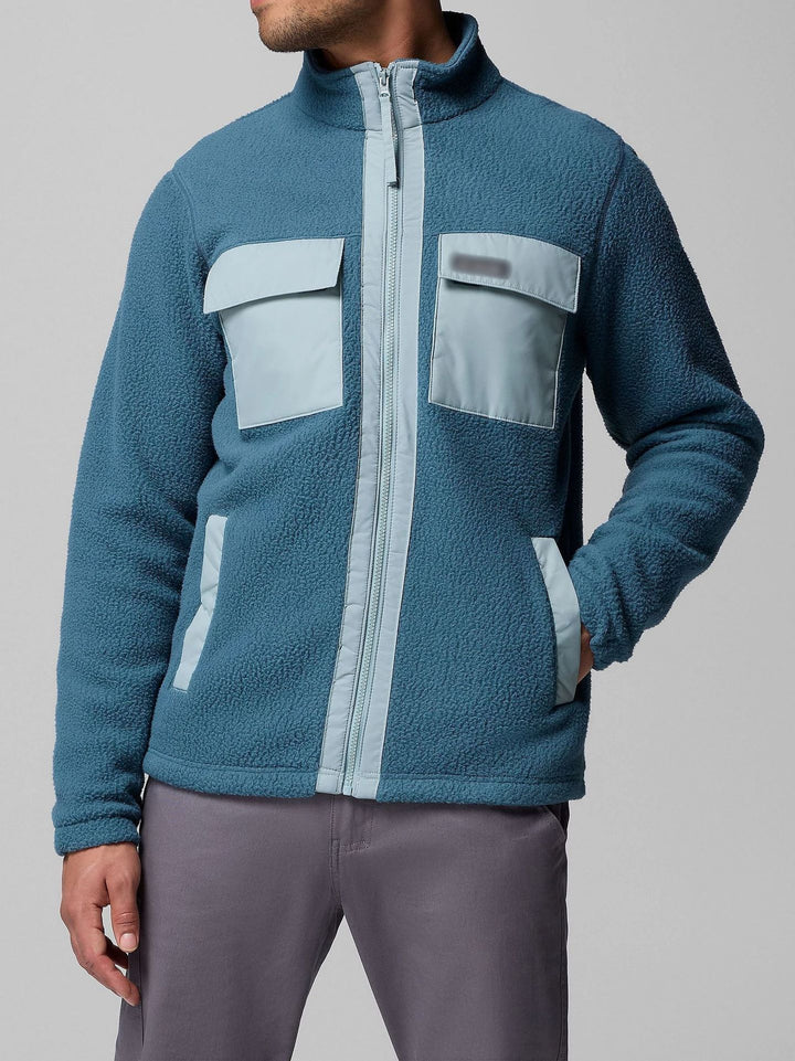 Herren Fleecejacke mit praktischen Taschen