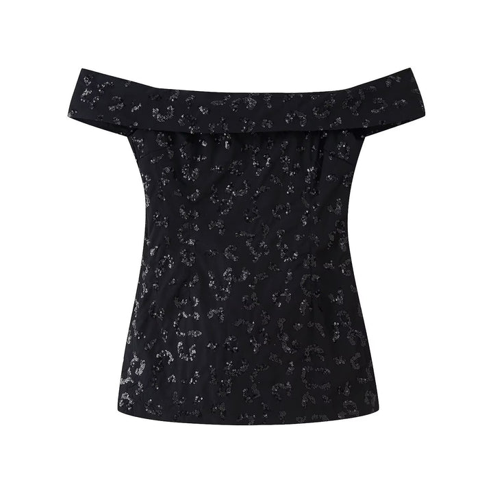 Damen elegante Palazzohose mit floraler Spitzenverzierung Drune