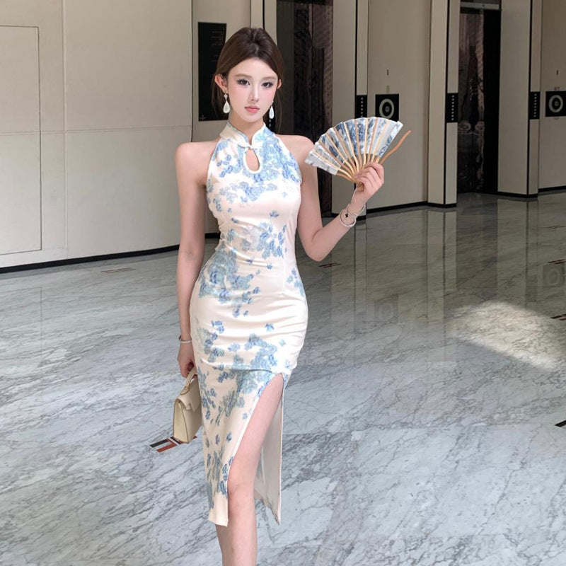 Drune | Socialite Cheongsam Vintage Slim Kleid