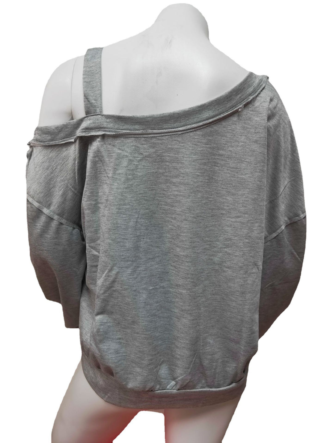 Damen Oversized Sweatshirt mit herzförmigem Glitzer-Print und lässigem Schnitt Drune
