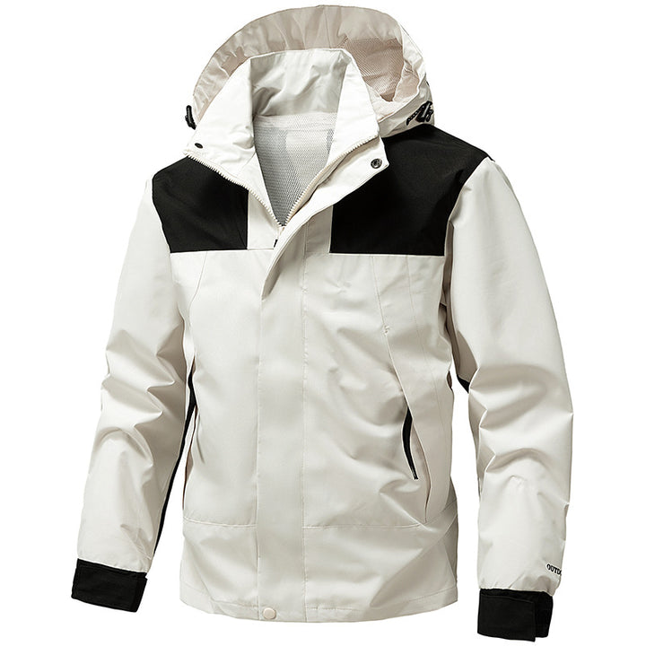 Herren Atmungsaktive Outdoor-Jacke Drune