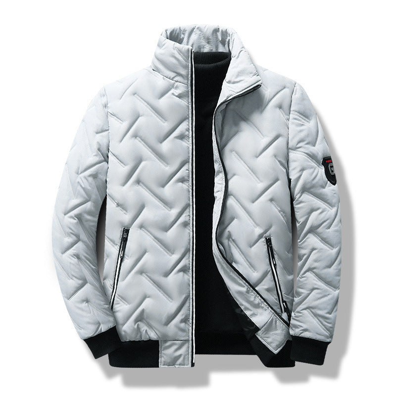 Herren Isolierte Steppjacke mit hochschließendem Kragen Drune