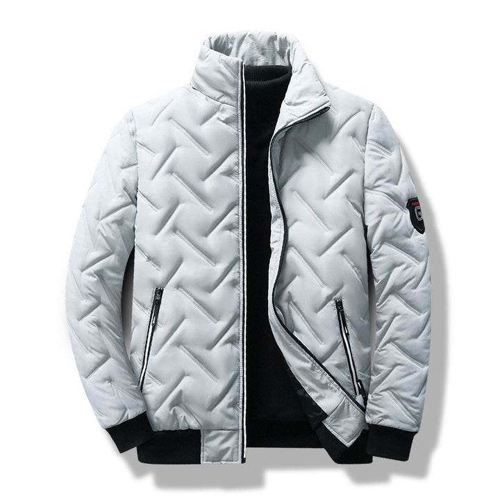 Herren Isolierte Steppjacke mit hochschließendem Kragen Drune