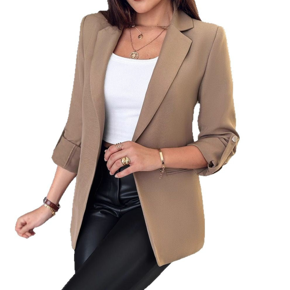 Damen Elegante und modische Blazerjacke mit perfekter Passform Drune