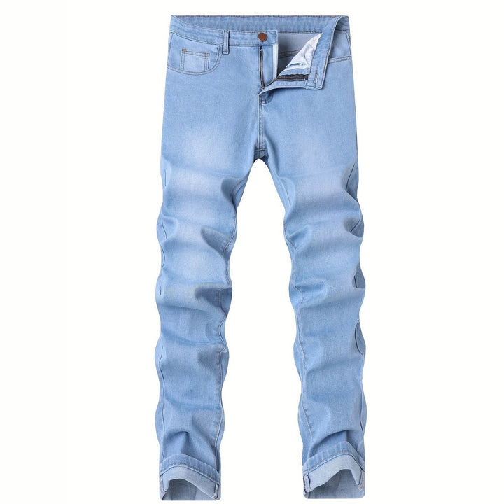 Herren Slim-Fit Denimhose Drune