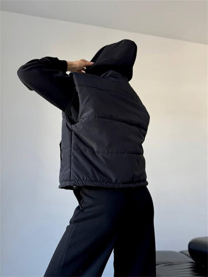 Damen entspanntes Kapuzenoberteil und weit geschnittene Hose Set Drune