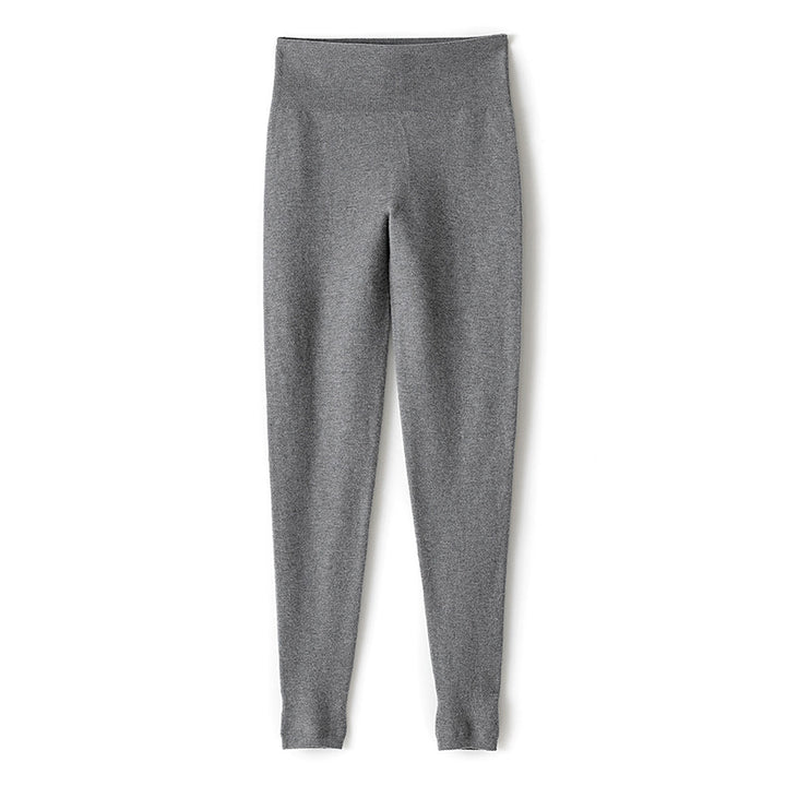 Damen Hochtaillierte Feinstrick-Leggings mit nahtlosem Komfortbund Drune