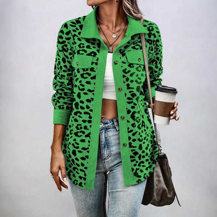 Drune | Stilvolle Leopardenjacke