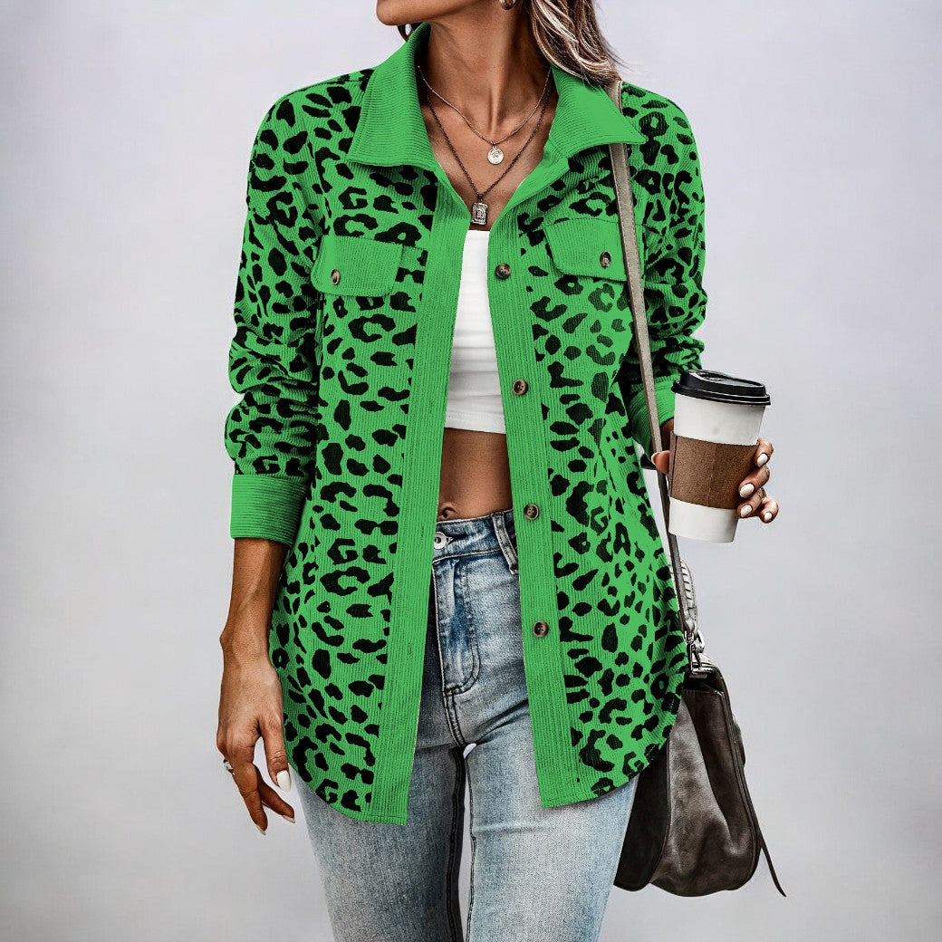Drune | Stilvolle Leopardenjacke