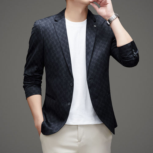 Herren Stylish Business Blazer mit eleganter Struktur und praktischen Taschen Drune