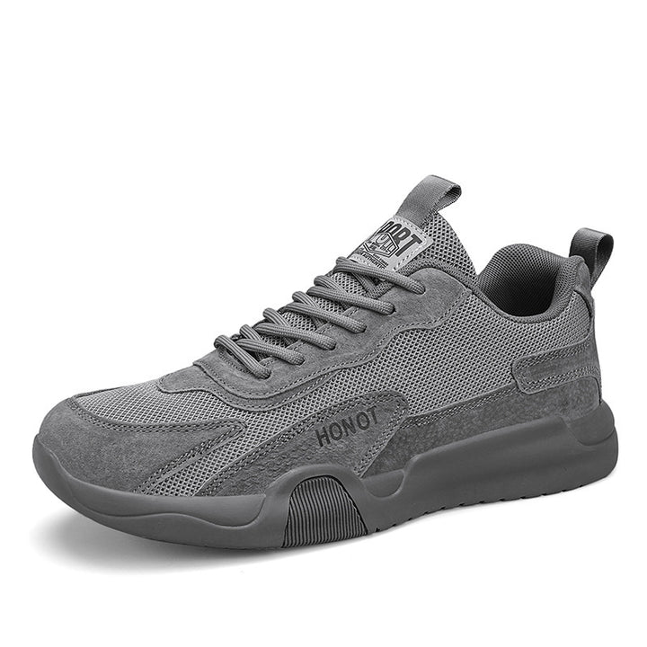 Herren leichte atmungsaktive Casual-Sneaker mit Wildlederoptik, verstärkter Zehenkappe und gedämpfter EVA-Sohle Drune