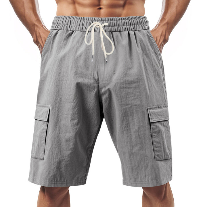Herren Cargo-Shorts mit elastischem Bund und praktischen Seitentaschen Drune