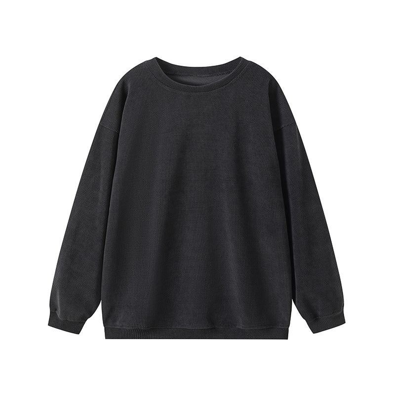 Damen Oversized Sweatshirt mit strukturiertem Design und lässigem Schnitt Drune