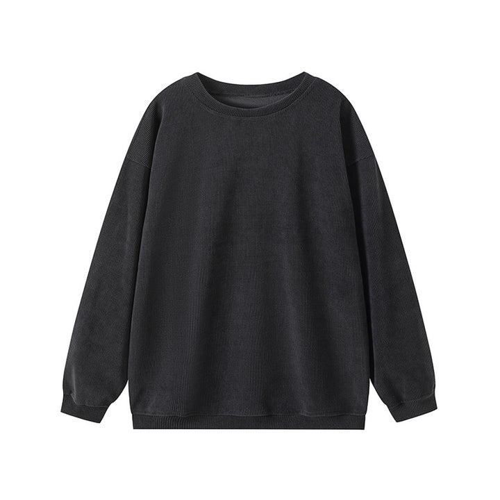 Damen Oversized Sweatshirt mit strukturiertem Design und lässigem Schnitt Drune