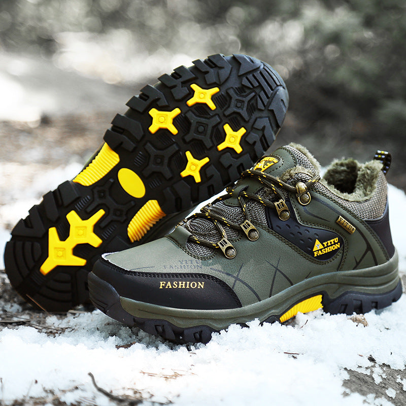 Herren Multifunktionale Outdoor-Schuhe mit rutschfester Sohle und isolierender Innenausstattung Drune