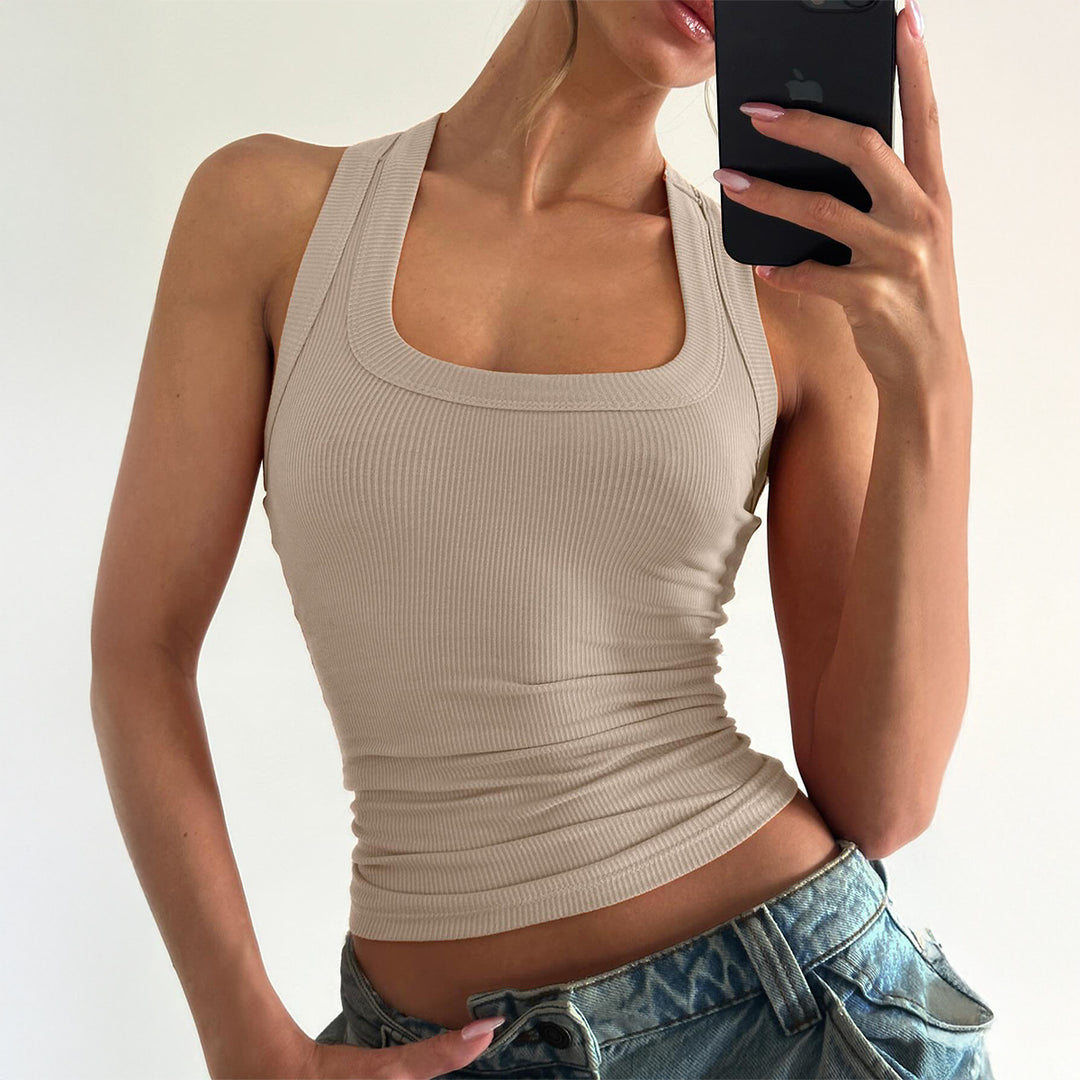 Damen Sportliches Tanktop Drune
