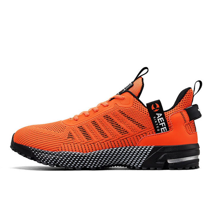 Herren atmungsaktive leichte Laufschuhe mit stoßdämpfender Gelfederung und rutschfester Außensohle Drune