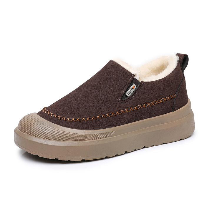 Damen Fleecegefütterte Freizeitschuhe mit rutschfester Sohle Drune