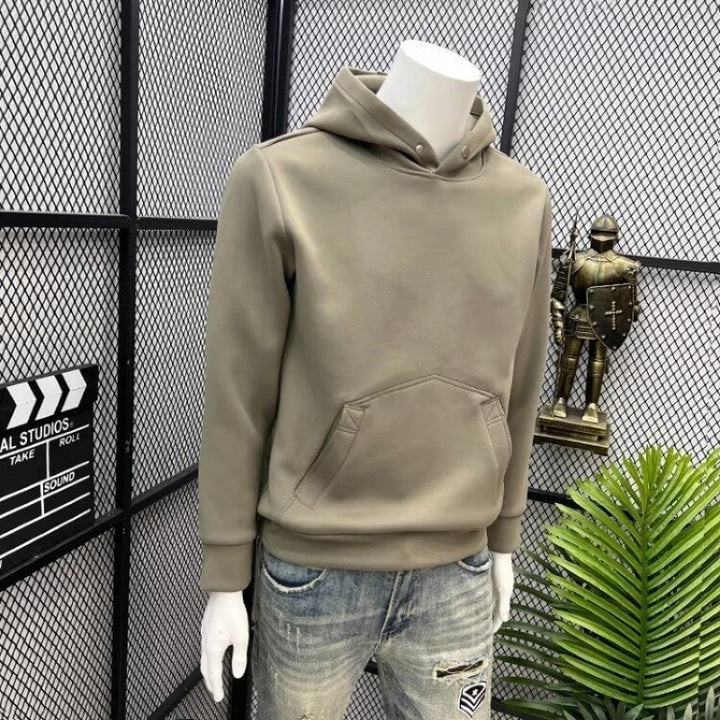 Herren Sportlicher Kapuzenpullover mit praktischen Taschen Drune